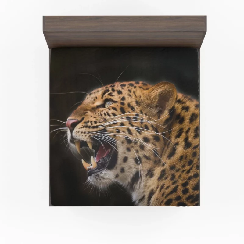 Leopard Stealthy Wilderness Stalk Fitted Sheet 1