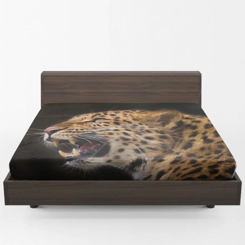 Leopard Stealthy Wilderness Stalk Fitted Sheet