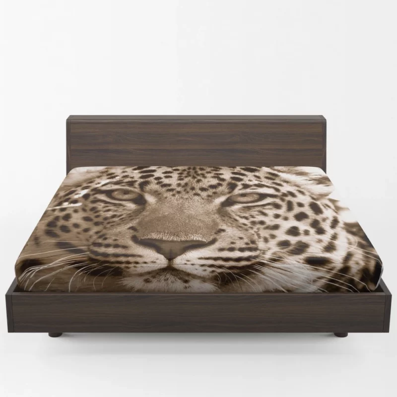 Leopard The Wild Elegance of South Africa Fitted Sheet