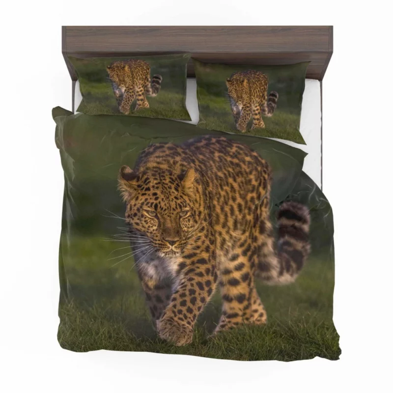 Leopard Untamed Stance Artistic Wilderness Bedding Set 1