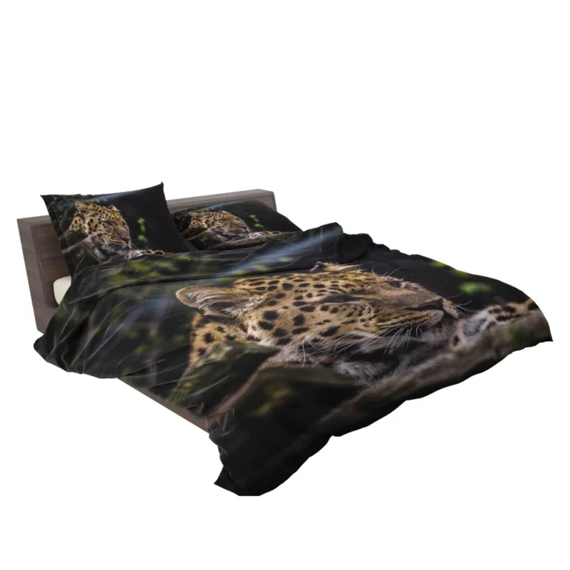 Leopard in Zoo Wild Majesty Bedding Set 2