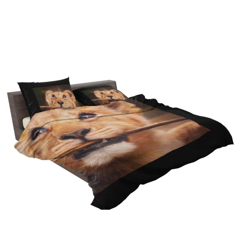 Lion Cub Curious Innocence Bedding Set 2