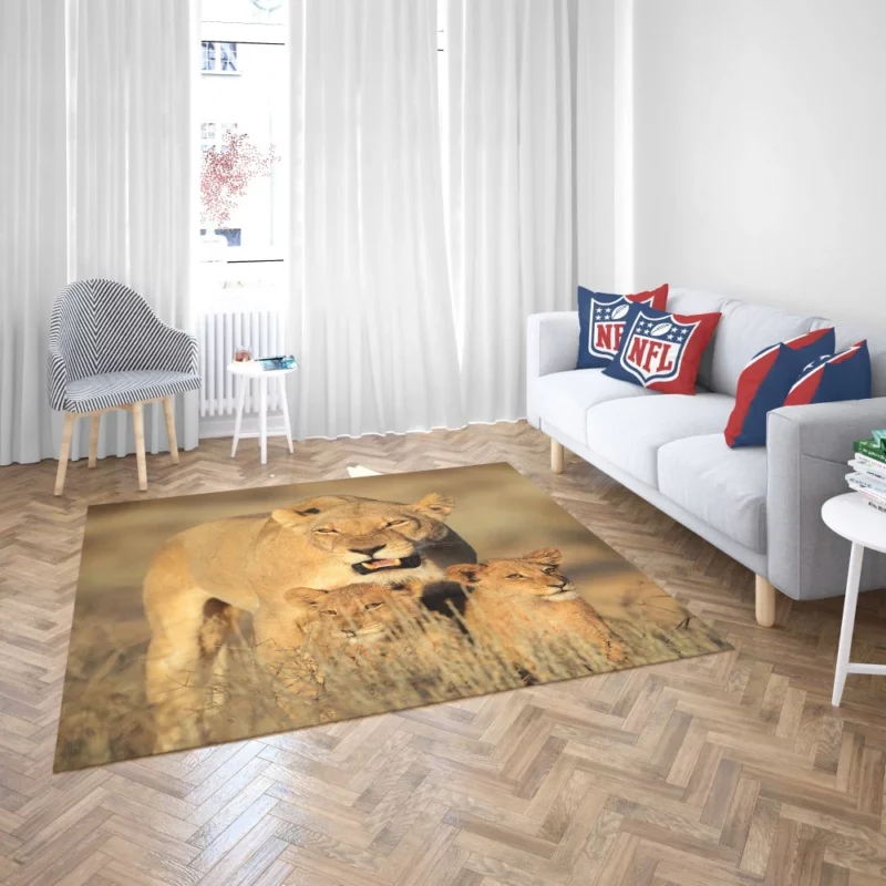 Lion Cub Depth of Field Wonder Rug 2