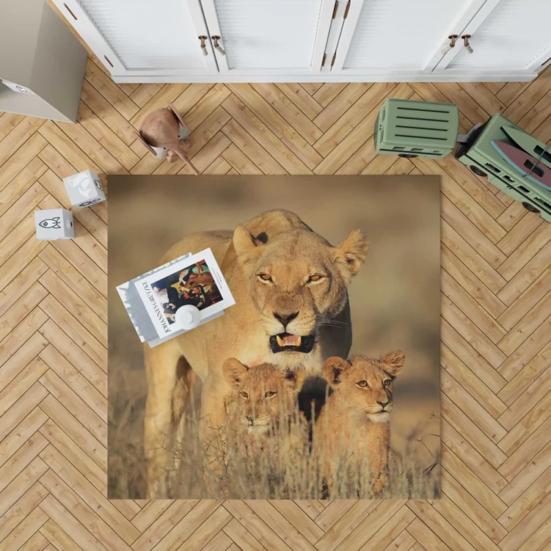 Lion Cub Depth of Field Wonder Rug