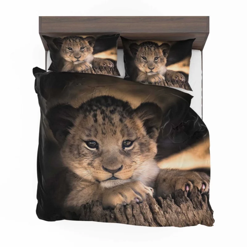 Lion Cub Irresistible Cuteness Bedding Set 1