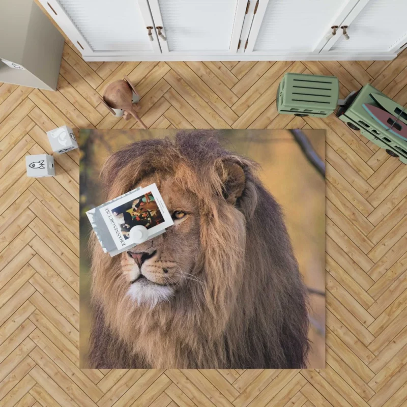 Lion Evasive Rug