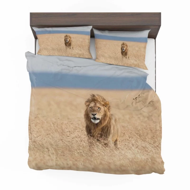 Lion Graceful Stance Nature Majesty Bedding Set 1