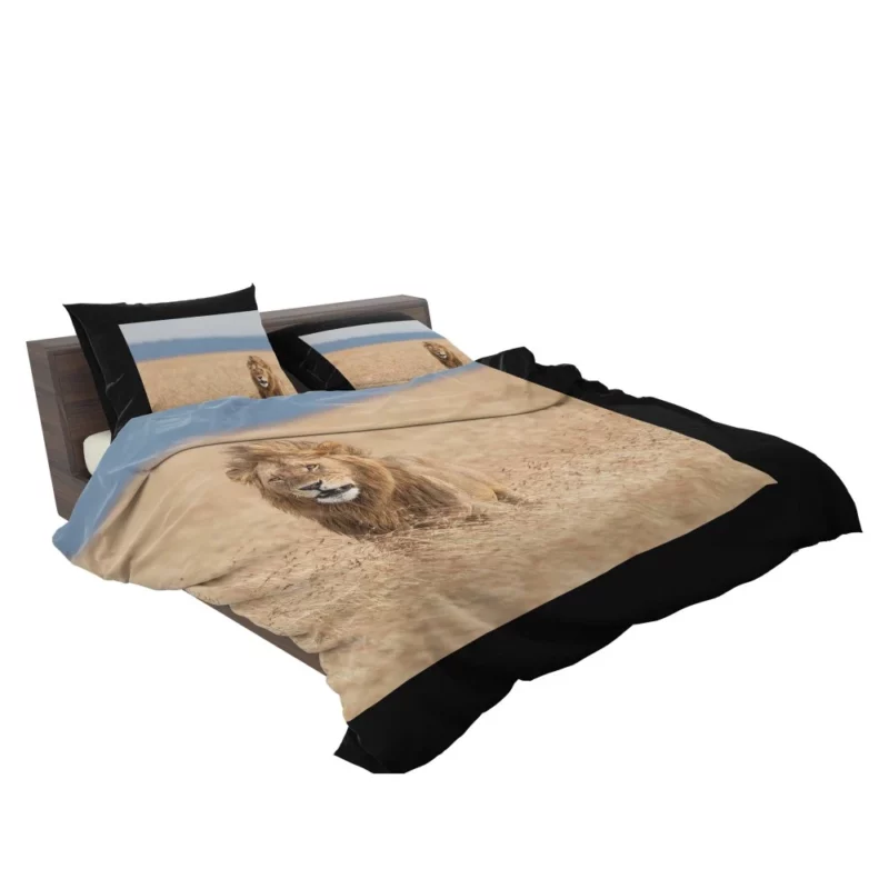 Lion Graceful Stance Nature Majesty Bedding Set 2