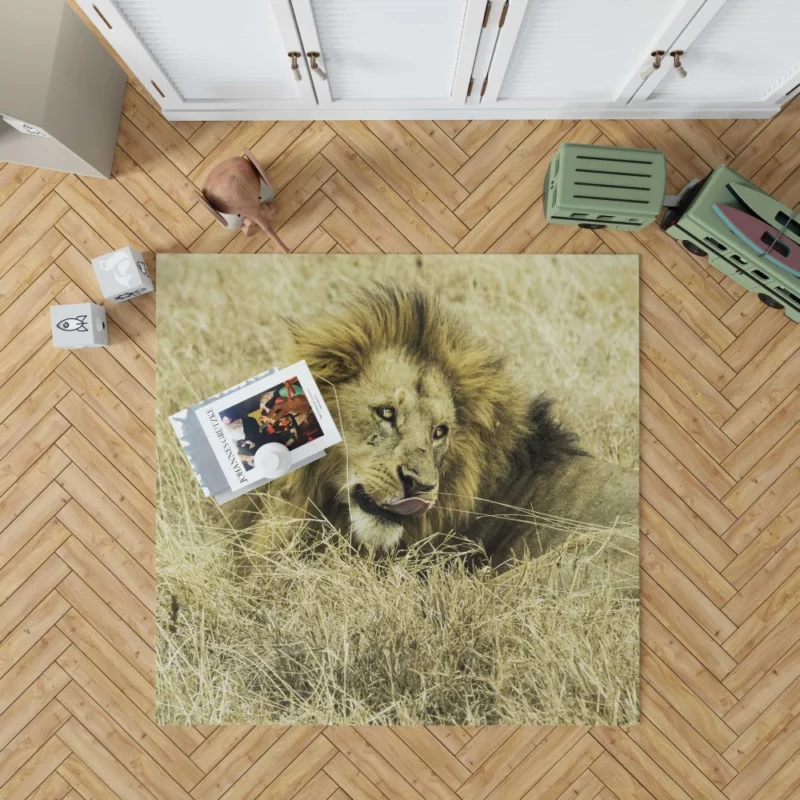 Lion Indigenous Rug