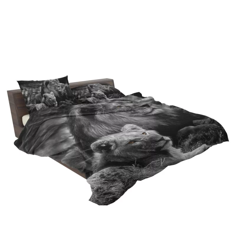 Lion Majestic Pair Kingly Love Bedding Set 2