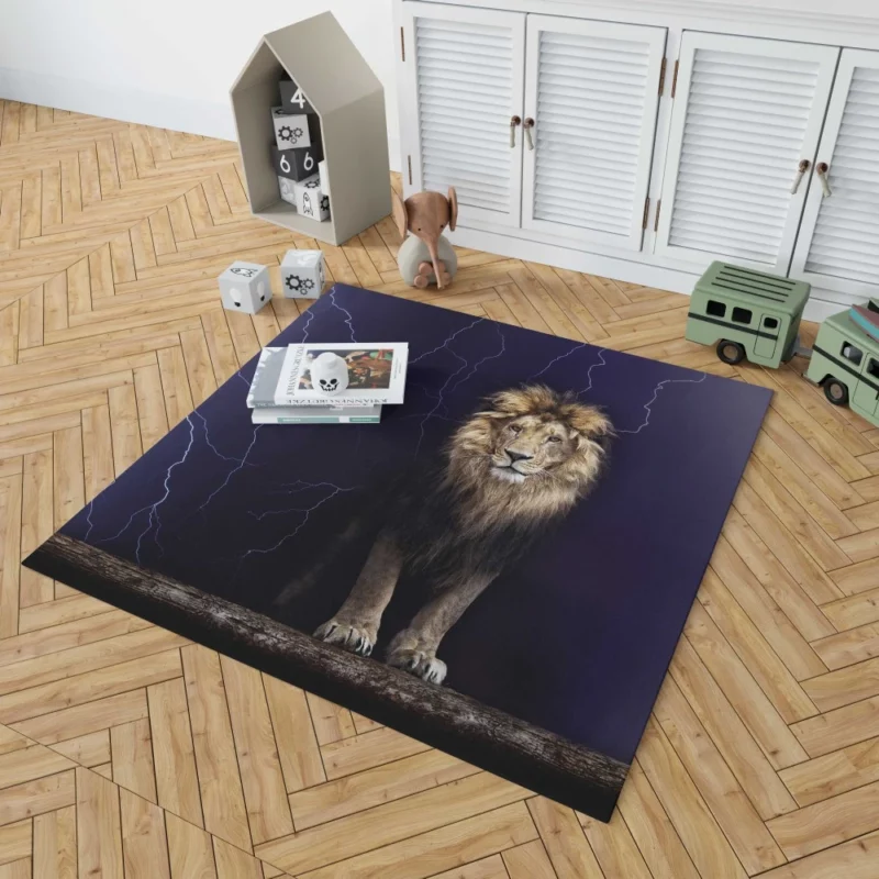 Lion Majestic Roar Rug 1