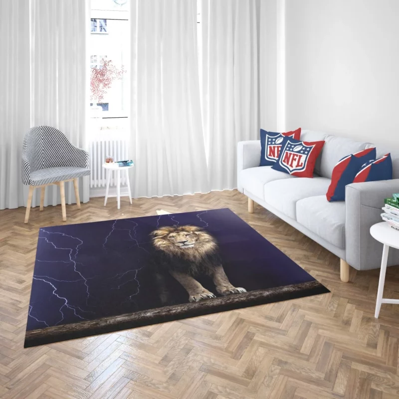 Lion Majestic Roar Rug 2