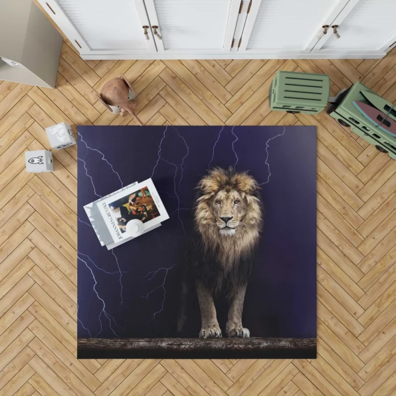 Lion Majestic Roar Rug