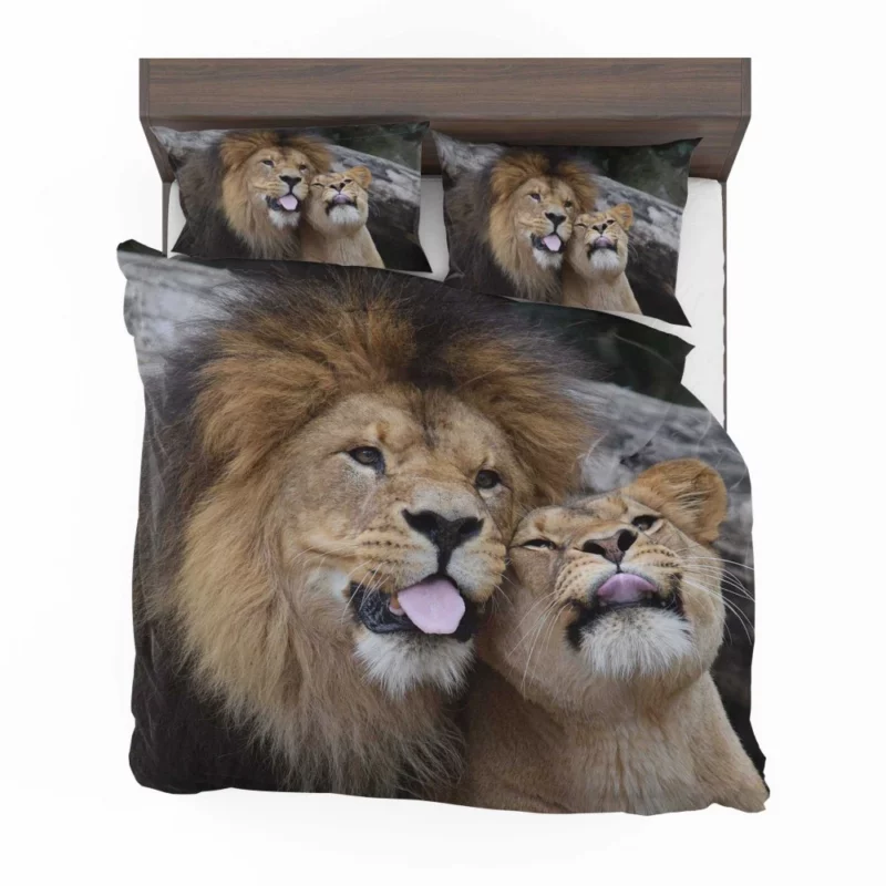 Lion Majestic Stance King of Wilderness Bedding Set 1