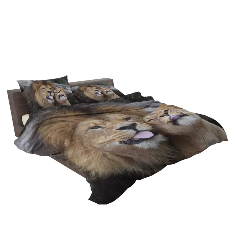 Lion Majestic Stance King of Wilderness Bedding Set 2