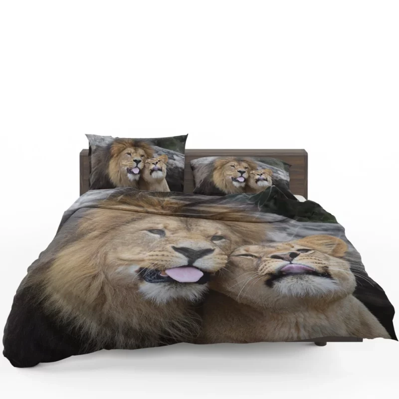 Lion Majestic Stance King of Wilderness Bedding Set