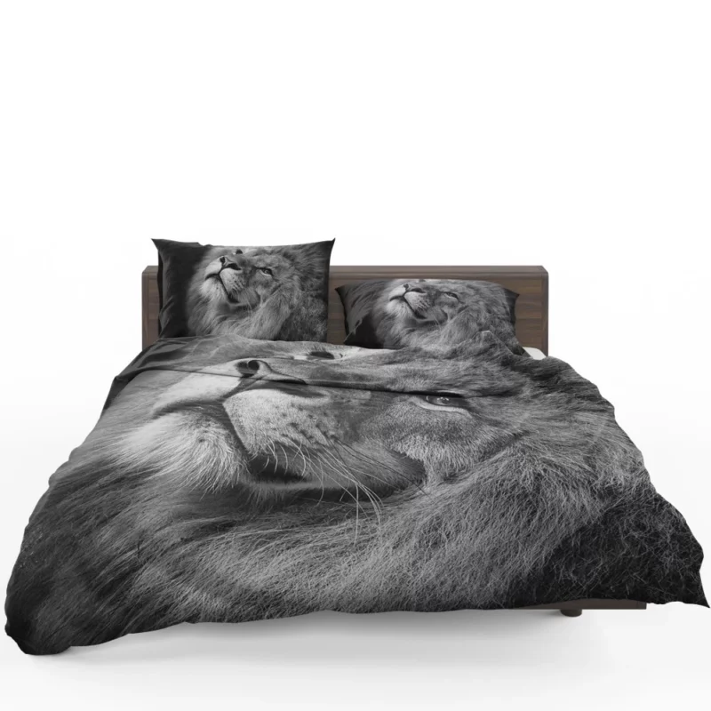 Lion Majestic Stare Timeless Elegance Bedding Set