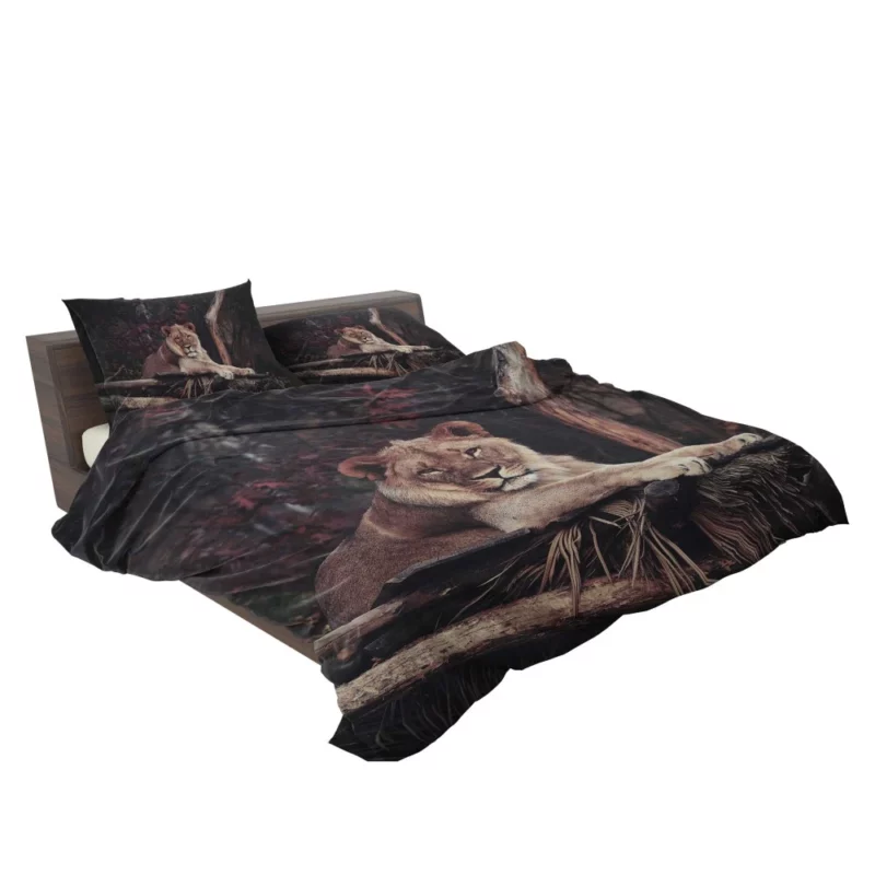 Lion Majesty Roaring Wilderness King Bedding Set 2