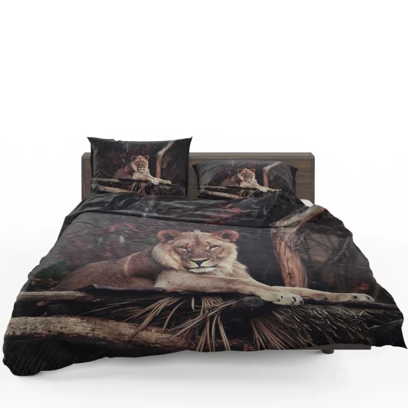 Lion Majesty Roaring Wilderness King Bedding Set