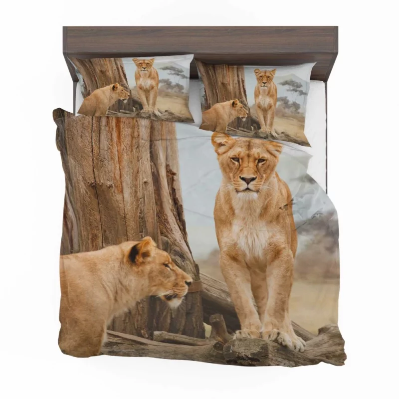 Lion Regal Gaze Wilderness Majesty Bedding Set 1