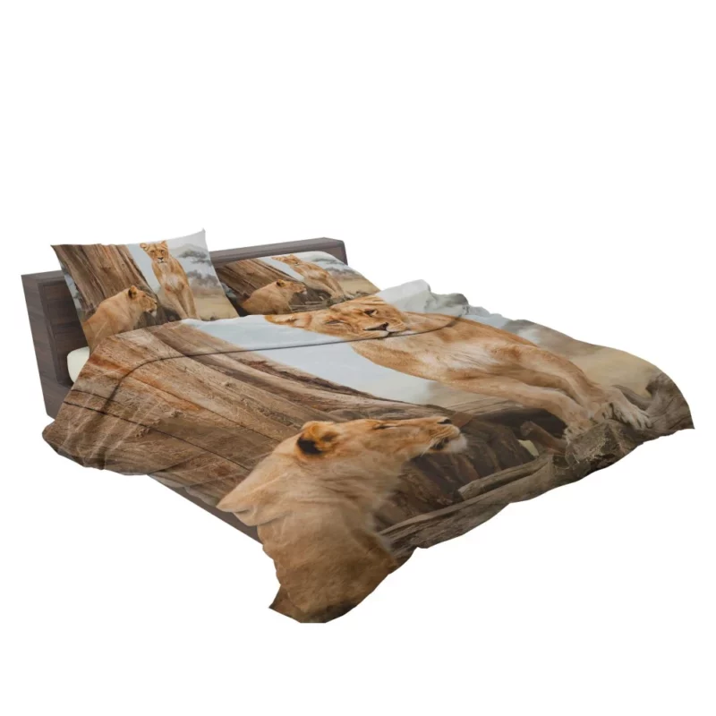 Lion Regal Gaze Wilderness Majesty Bedding Set 2