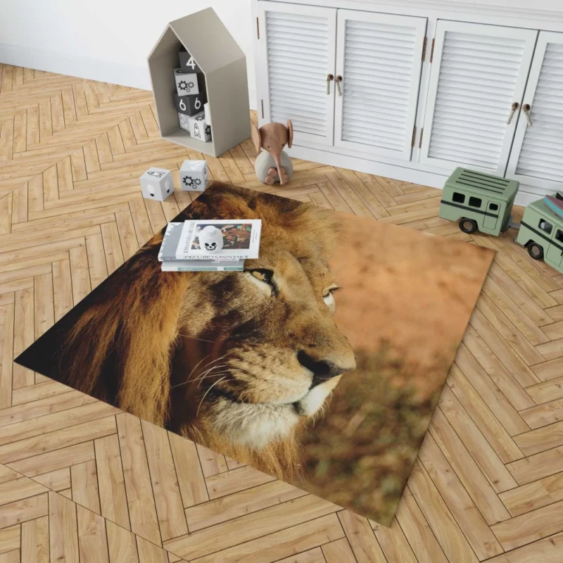 Lion Regal Presence Majesty Unleashed Rug 1