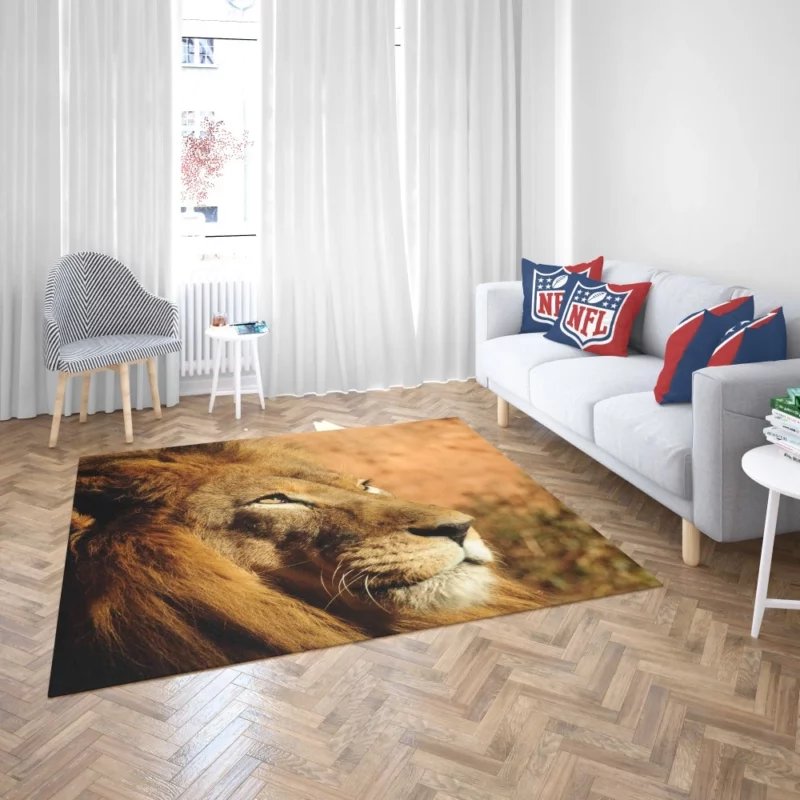 Lion Regal Presence Majesty Unleashed Rug 2