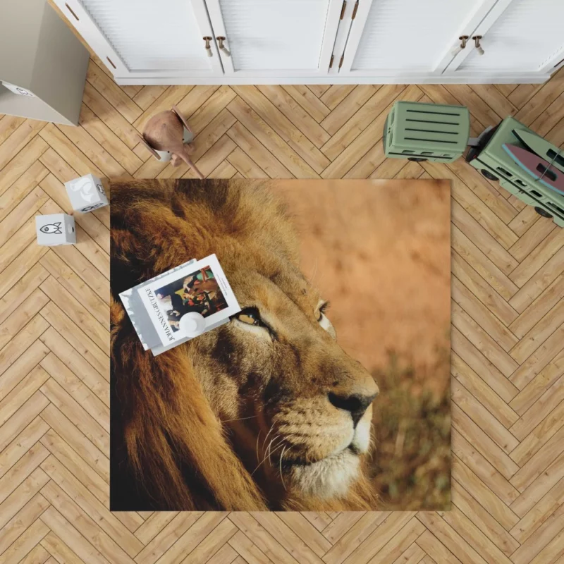 Lion Regal Presence Majesty Unleashed Rug