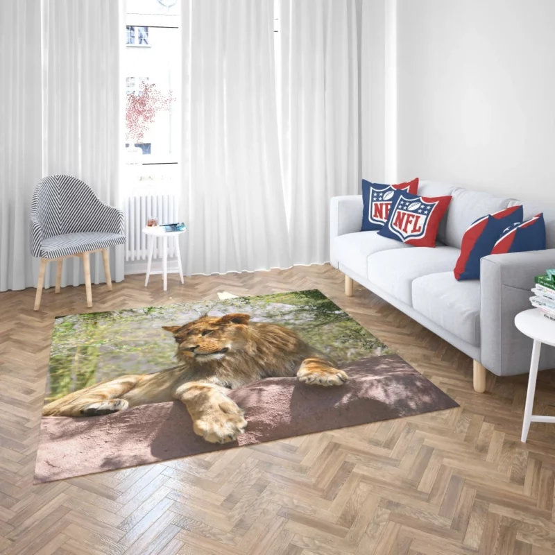 Lion Regal Presence Majesty Unveiled Rug 2