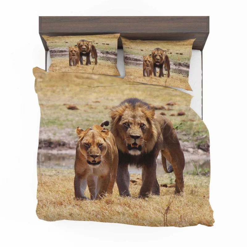 Lion Regal Stance Kingly Authority Bedding Set 1