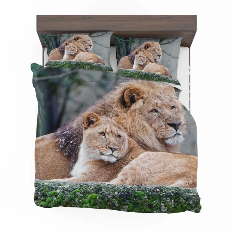 Lion Regal Stance Kingly Essence Bedding Set 1