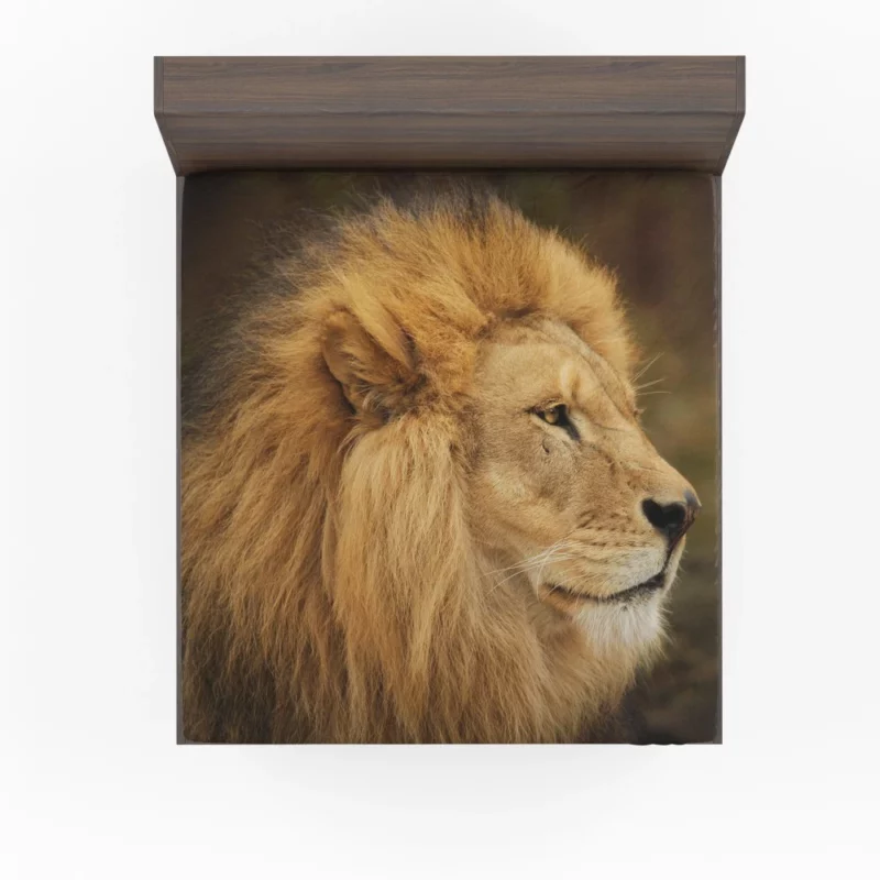 Lion Roar Majestic Anthem Fitted Sheet 1