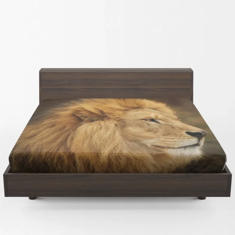 Lion Roar Majestic Anthem Fitted Sheet