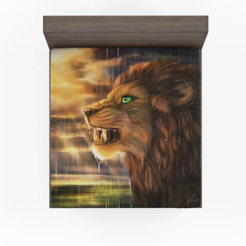 Lion Roar Majesty in Motion Fitted Sheet 1