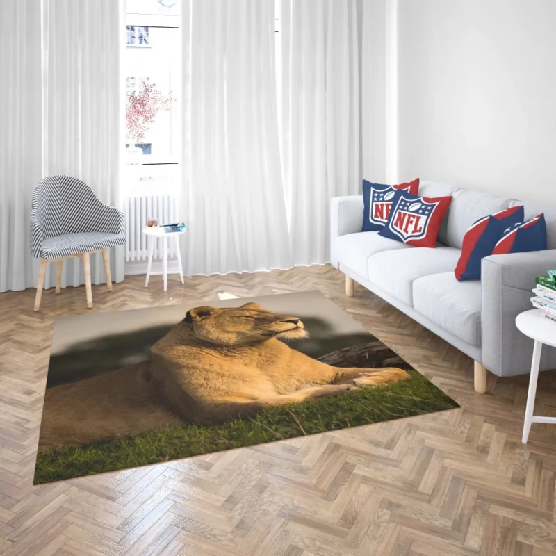 Lion Solitary Rug 2