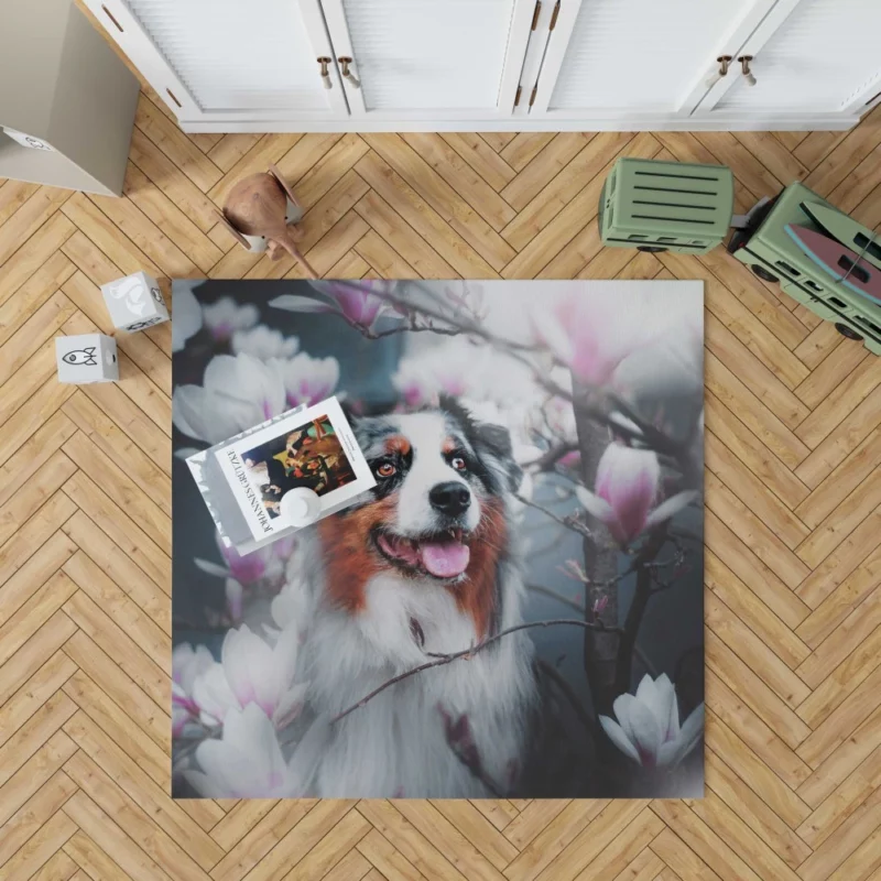 Lion Stare Amidst Sunset Glory Rug