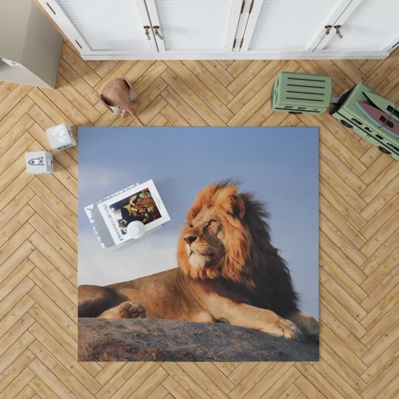 Lion Vibrant Rug