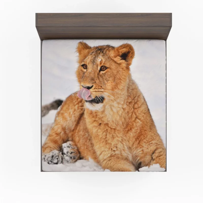 Lion Wild Animal Fitted Sheet 1