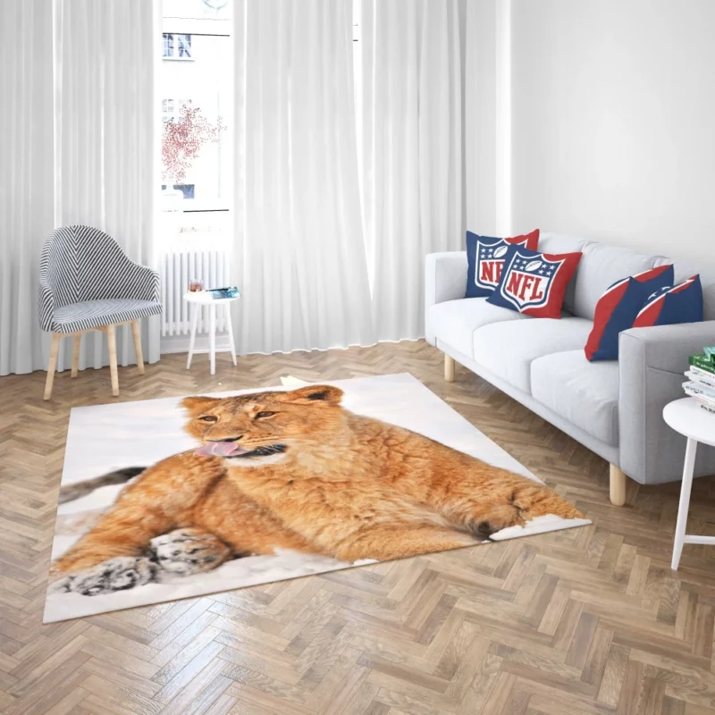 Lion Wild Animal Rug 2