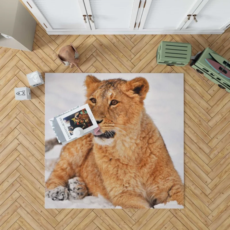 Lion Wild Animal Rug