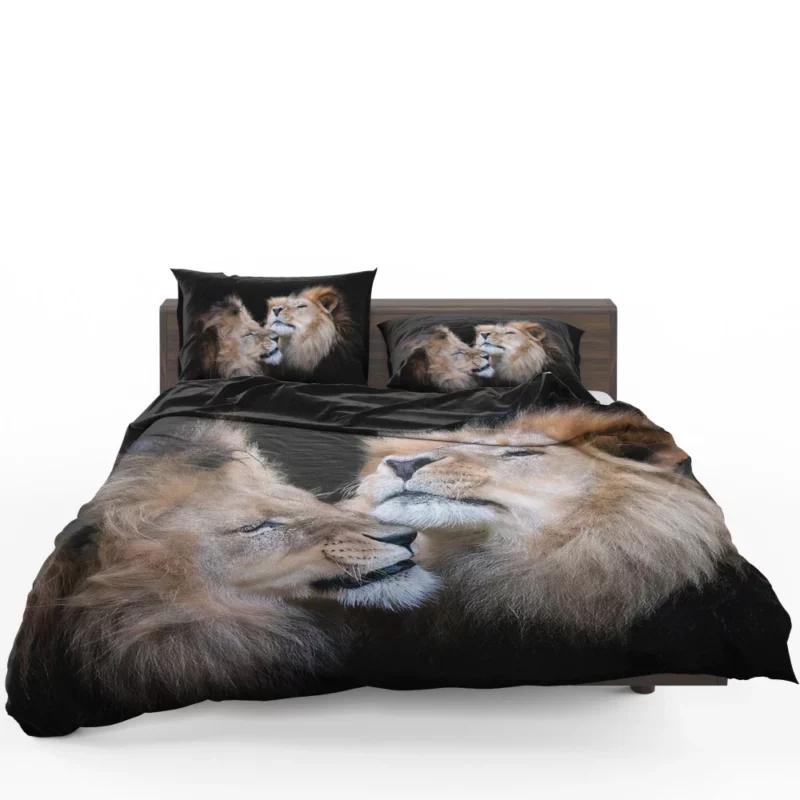 Lion in Golden Light Bedding Set