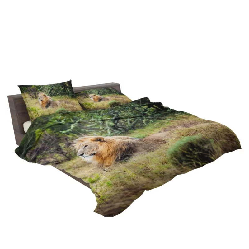 Lion in Natural Habitat Bedding Set 2