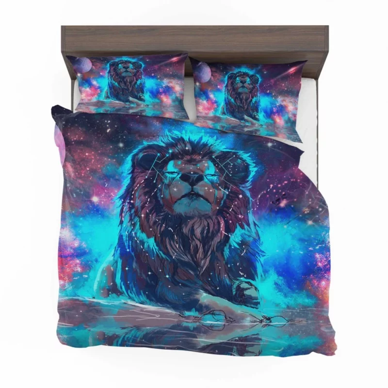 Lion in Regal Pose Bedding Set 1