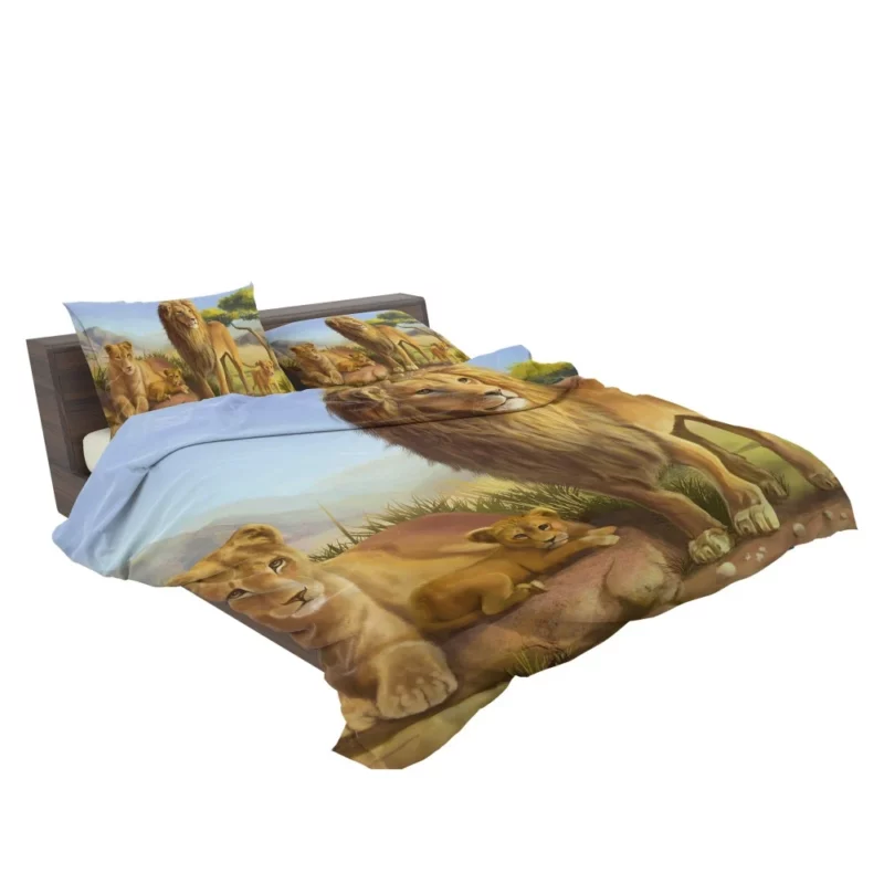 Lion of the Wilderness Bedding Set 2