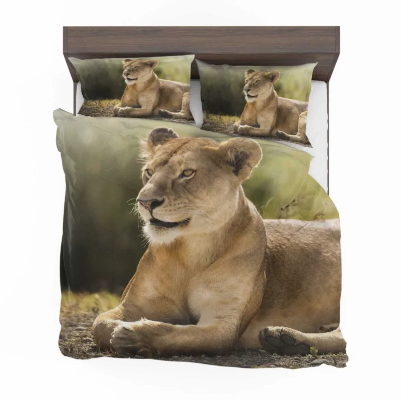 Lioness Grace Regal Wilderness Beauty Bedding Set 1