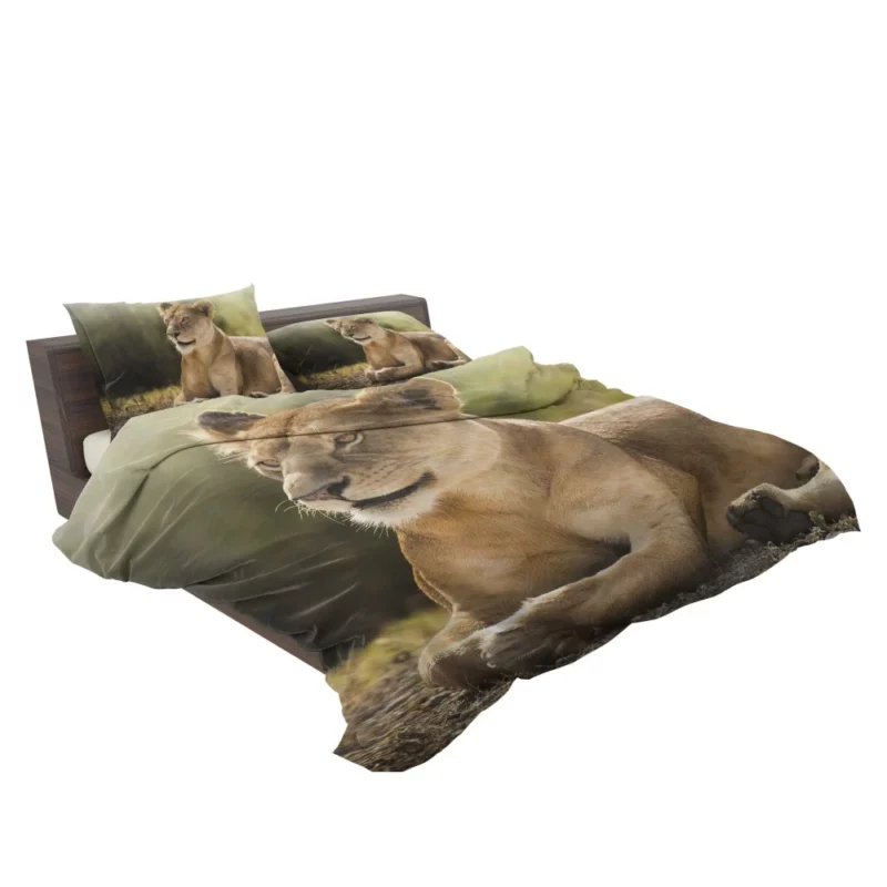 Lioness Grace Regal Wilderness Beauty Bedding Set 2