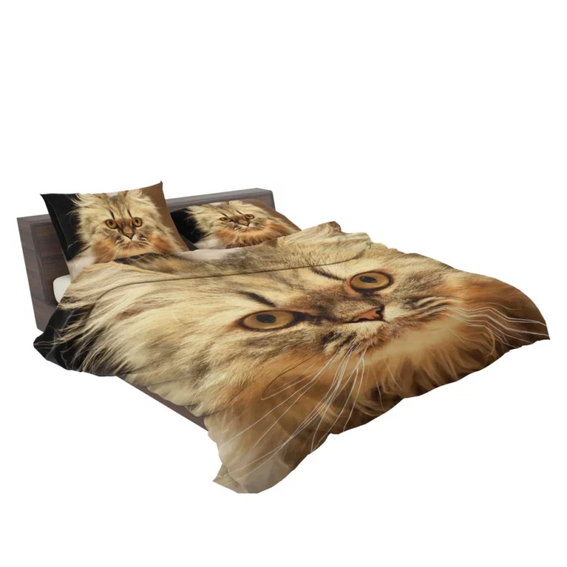 Long-Haired Cat Elegance & Grace Bedding Set 2