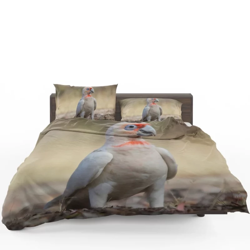 Long-billed Corella Playful Presence Cockatoo Delight Bedding Set