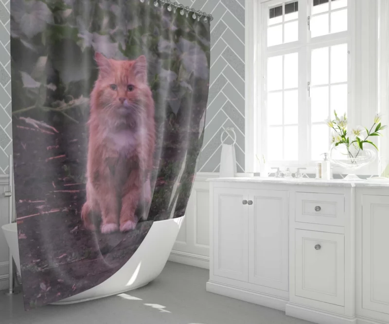 Loyal Friend Cocker Spaniel Charm Shower Curtain 1