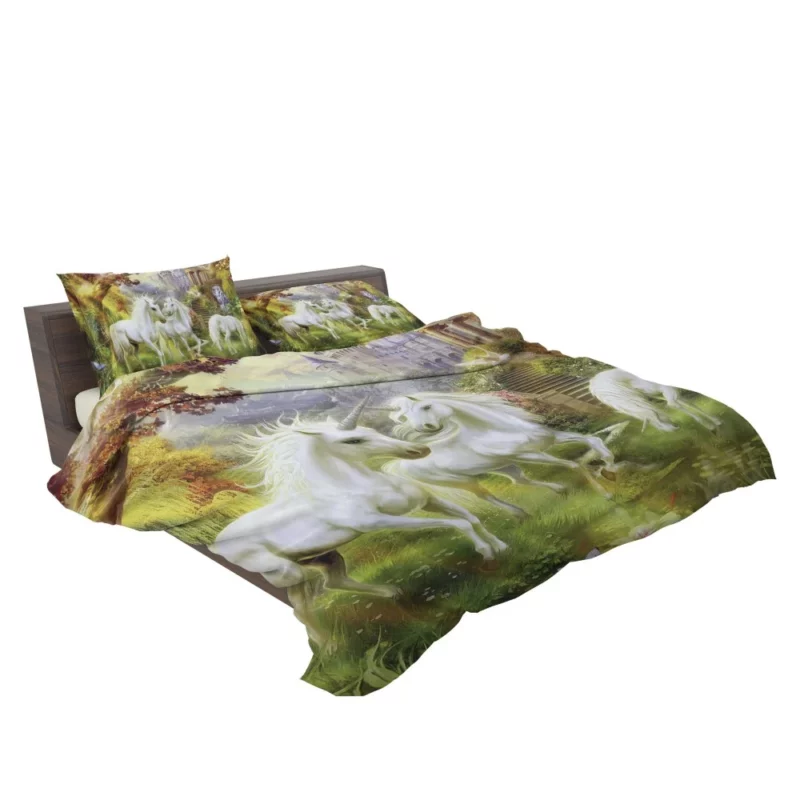 Magical Unicorn Forest Fantasy Wonderland Bedding Set 2